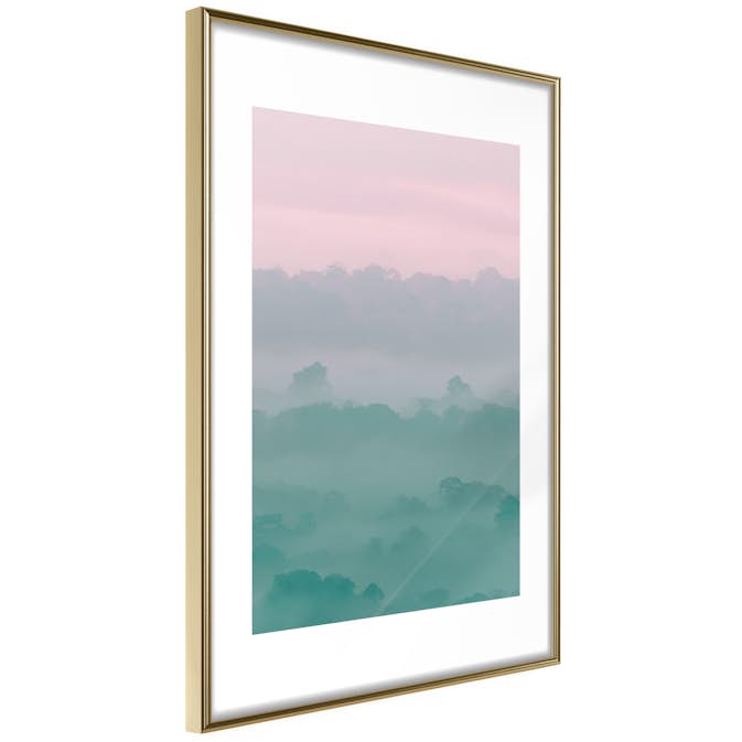 Poster Artgeist Affisch Foggy Dawn