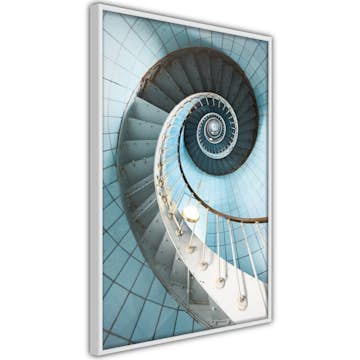 Poster Artgeist Affisch Fibonacci Stairs