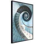 Poster Artgeist Affisch Fibonacci Stairs