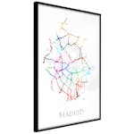 Poster Artgeist Affisch Madrid