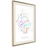 Poster Artgeist Affisch Madrid