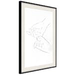 Poster Artgeist Affisch Dancing Hand