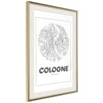 Poster Artgeist Affisch Retro Cologne