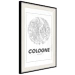 Poster Artgeist Affisch Retro Cologne