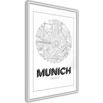 Poster Artgeist Affisch Retro Munich