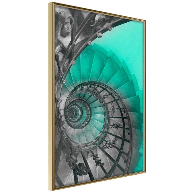 Poster Artgeist Affisch Twisted Stairs
