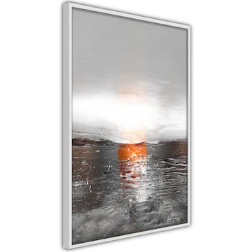 Poster Artgeist Affisch Abstract Sunset