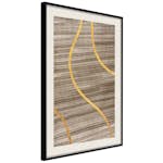 Poster Artgeist Affisch Watercolour and Gold