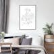 Poster Artgeist Affisch Monochrome Monstera