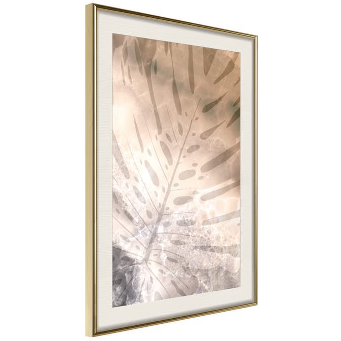 Poster Artgeist Affisch Amber Monstera