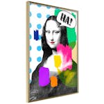 Poster Artgeist Affisch Mona Lisa Pop-art
