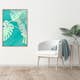Poster Artgeist Affisch Mint Monstera