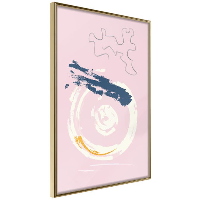 Poster Artgeist Affisch Pink Accent