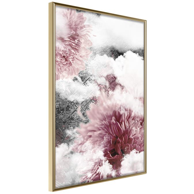 Poster Artgeist Affisch Flowers in the Clouds
