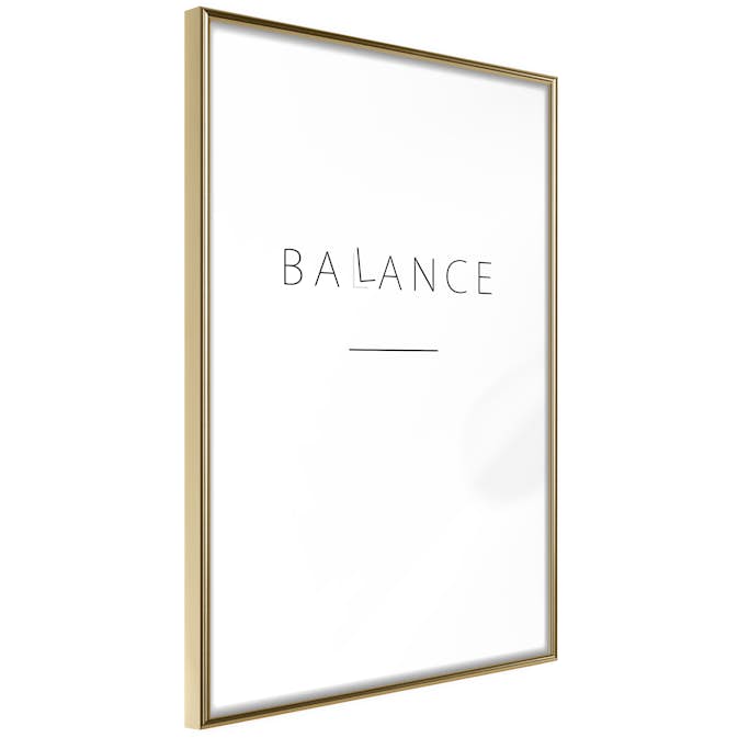 Poster Artgeist Affisch Balance