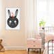 Poster Artgeist Affisch Rabbit Sees Everything