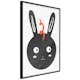 Poster Artgeist Affisch Rabbit Sees Everything
