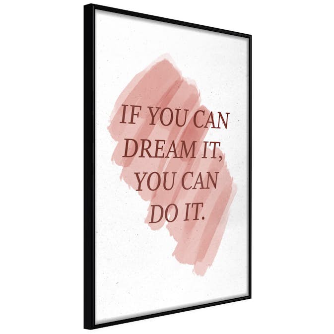 Poster Artgeist Affisch You Can Do It