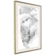 Poster Artgeist Affisch Ethnic Look Svart/Vit