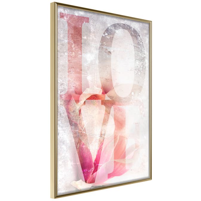 Poster Artgeist Affisch Magnolia Love