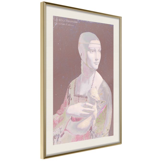 Poster Artgeist Affisch Pastel Lady