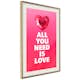 Poster Artgeist Affisch Dreamlike Heart