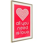 Poster Artgeist Affisch Let's Make Love