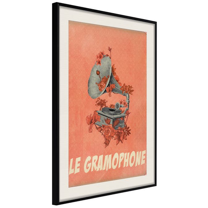 Poster Artgeist Affisch Gramophone