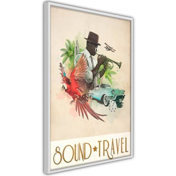Poster Artgeist Affisch Sound Travel