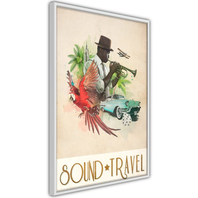 Poster Artgeist Affisch Sound Travel