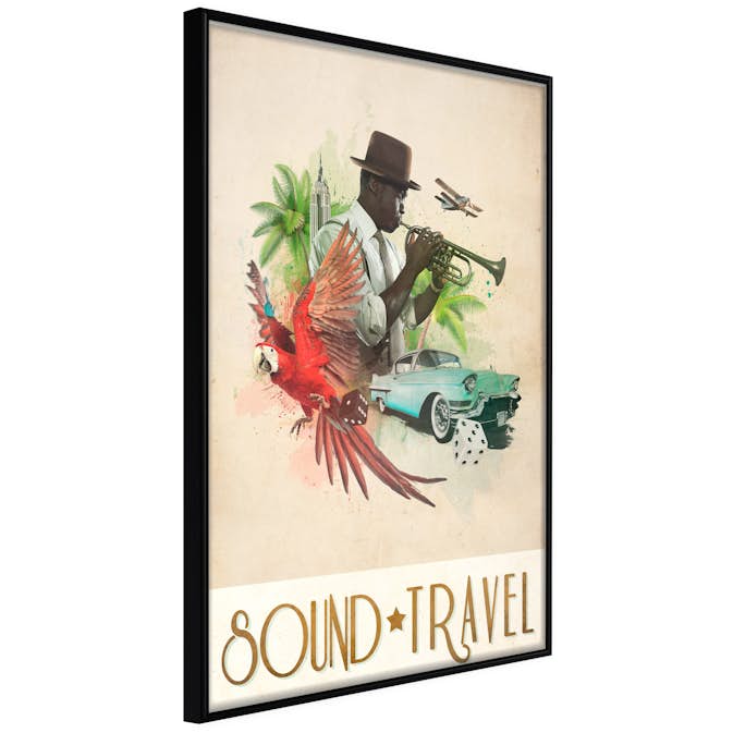 Poster Artgeist Affisch Sound Travel