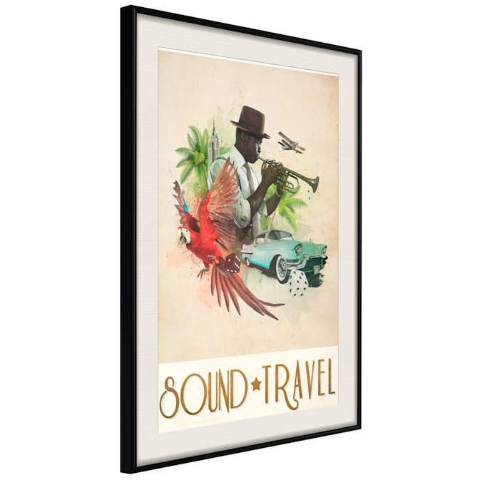 Poster Artgeist Affisch Sound Travel