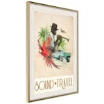 Poster Artgeist Affisch Sound Travel