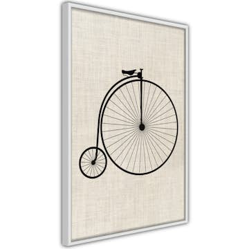 Poster Artgeist Affisch Vintage Bicycle