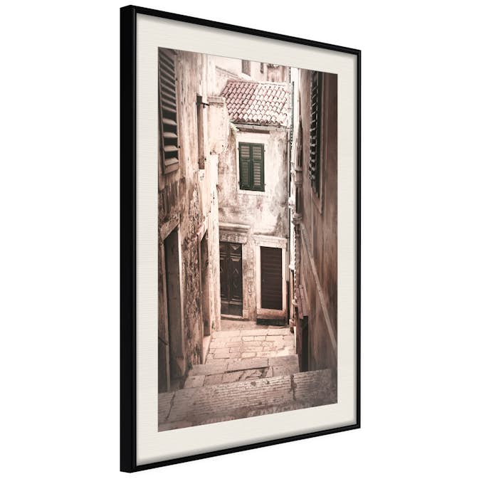 Poster Artgeist Affisch Retro Alley