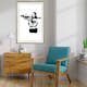 Poster Artgeist Affisch Banksy Mona Lisa with Rocket Launcher