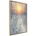 Poster Artgeist Affisch Winter Afternoon