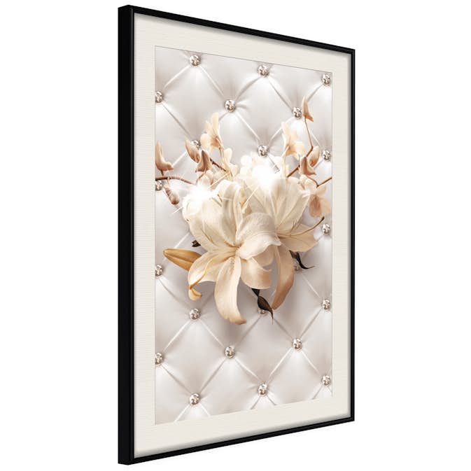 Poster Artgeist Affisch Diamond Lilies