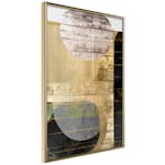 Poster Artgeist Affisch Abstract Construction