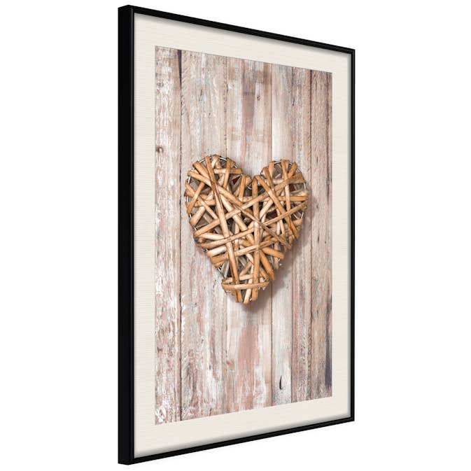 Poster Artgeist Affisch Hot Heart