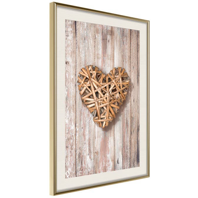 Poster Artgeist Affisch Hot Heart