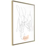 Poster Artgeist Affisch Tangled Love