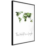 Poster Artgeist Affisch The World Is a Jungle