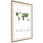 Poster Artgeist Affisch The World Is a Jungle