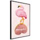 Poster Artgeist Affisch Flamingo in Love