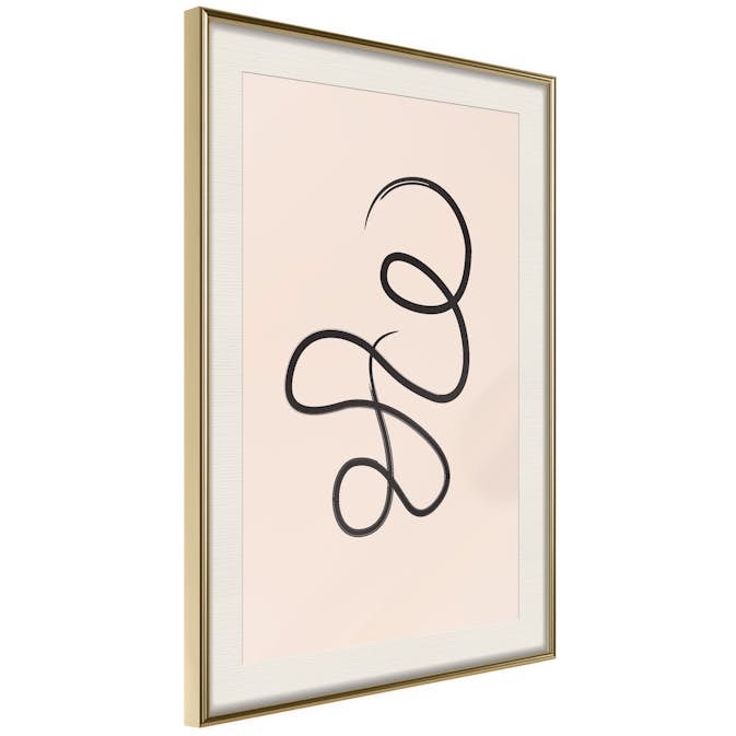 Poster Artgeist Affisch Thought Loop