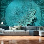 Fototapet Arkiio Självhäftande Azure Flower