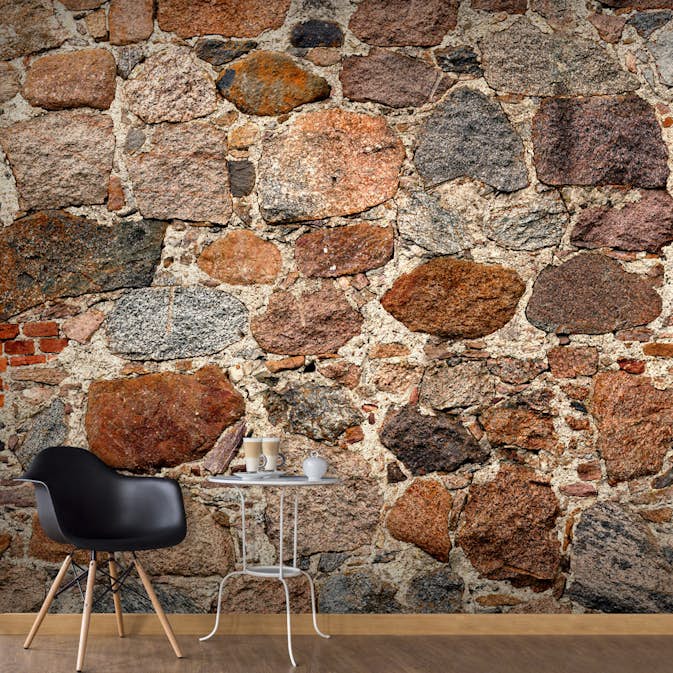 Fototapet Arkiio Självhäftande Stony Artistry