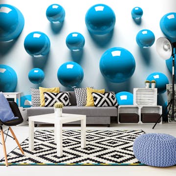 Fototapet Arkiio Blue Balls