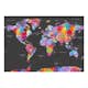 Fototapet Arkiio World Map Synesthesia